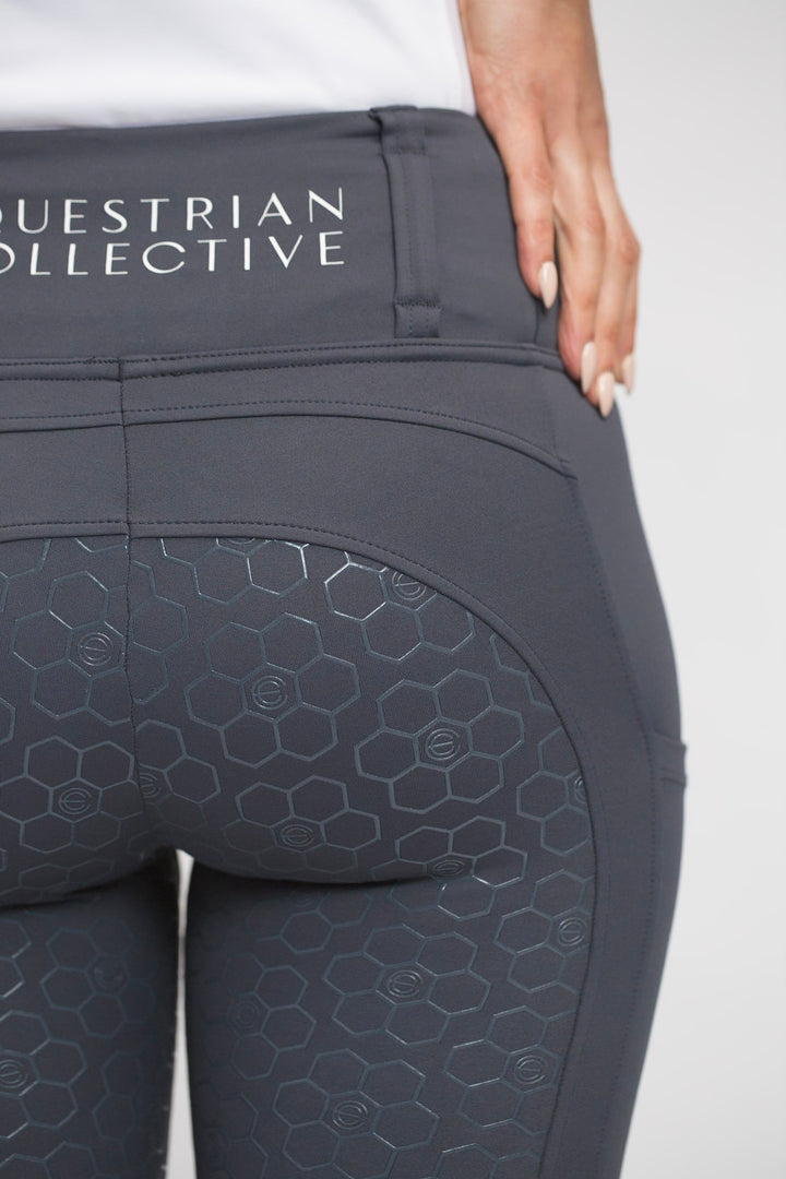 Honeycomb Technical Tights - Mountain Grey