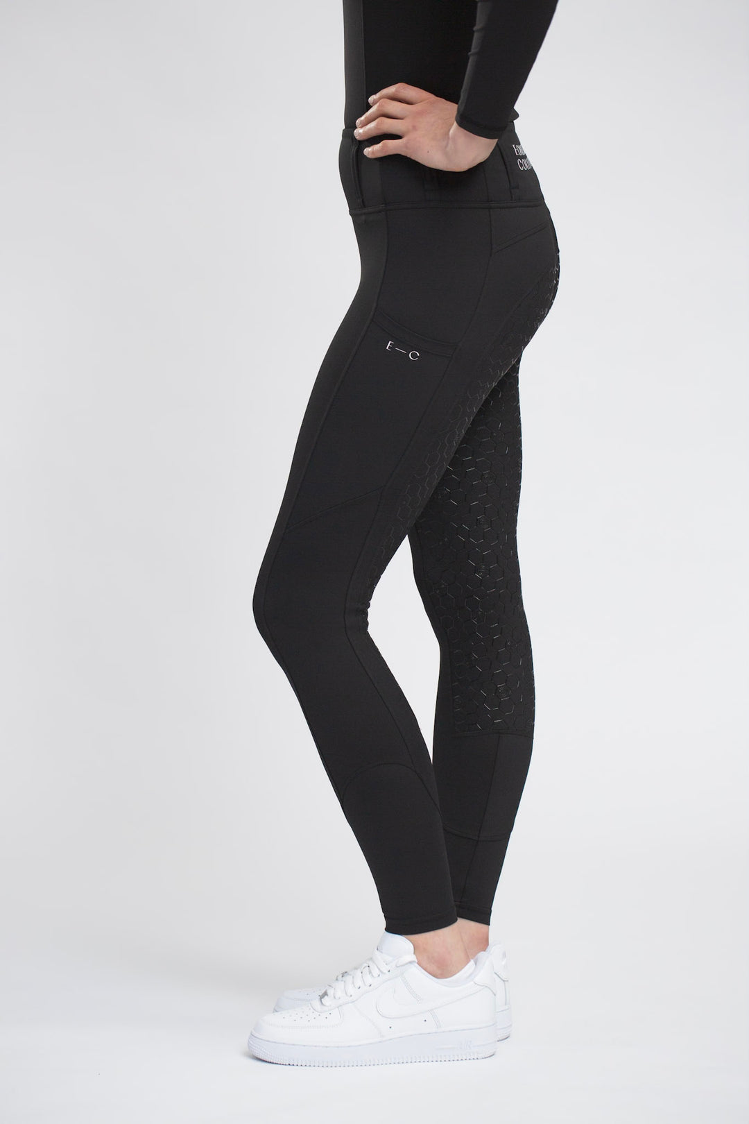 Honeycomb Technical Tights - Black