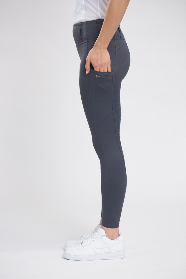 Honeycomb Technical Tights - Mountain Grey