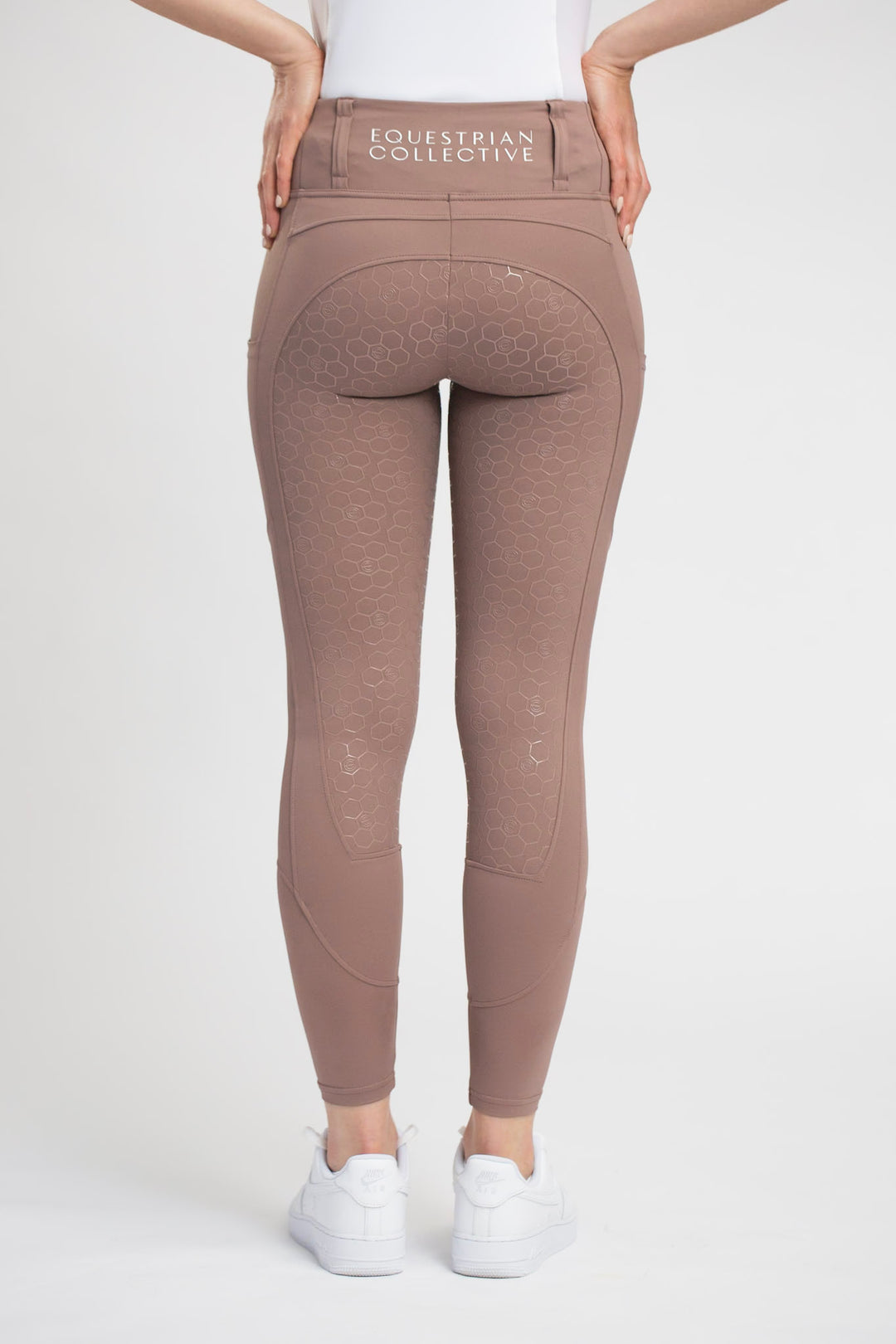 Honeycomb Technical Tights - Dusty Rose