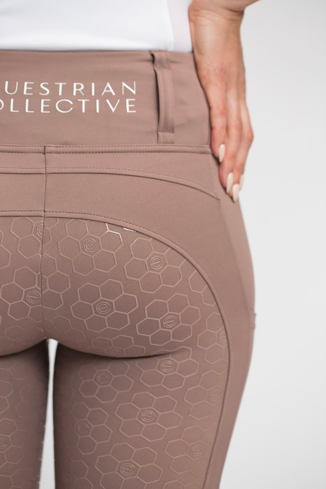 Honeycomb Technical Tights - Dusty Rose