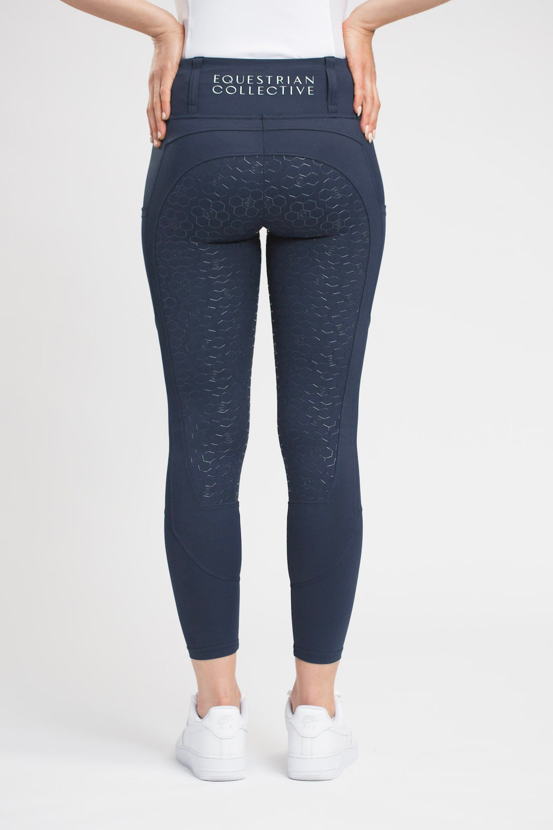 Honeycomb Technical Tights - Navy