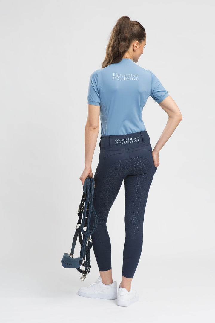 Mesh Base Layer - Cornflower Short Sleeve