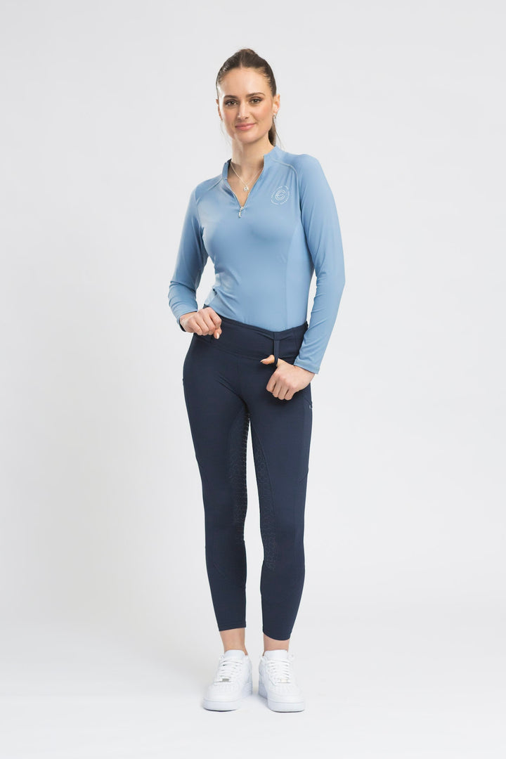 Mesh Base Layer - Cornflower Long Sleeve