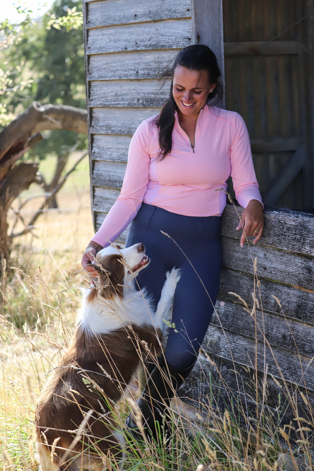 Mesh Base Layer - Peach