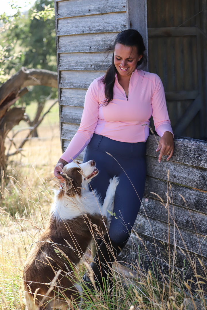Mesh Base Layer - Peach
