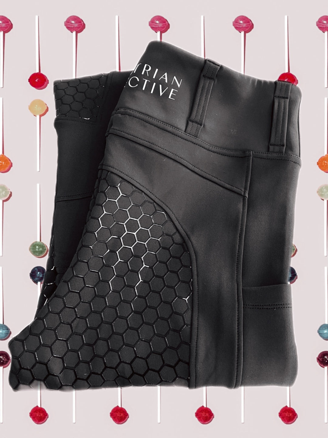 Winter Honeycomb Technical Tights - Black